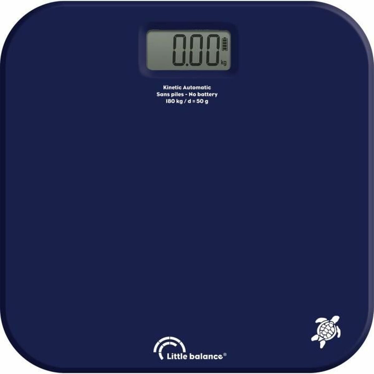 Bilancia Digitale da Bagno Little Balance Kinetic Auto Azzurro