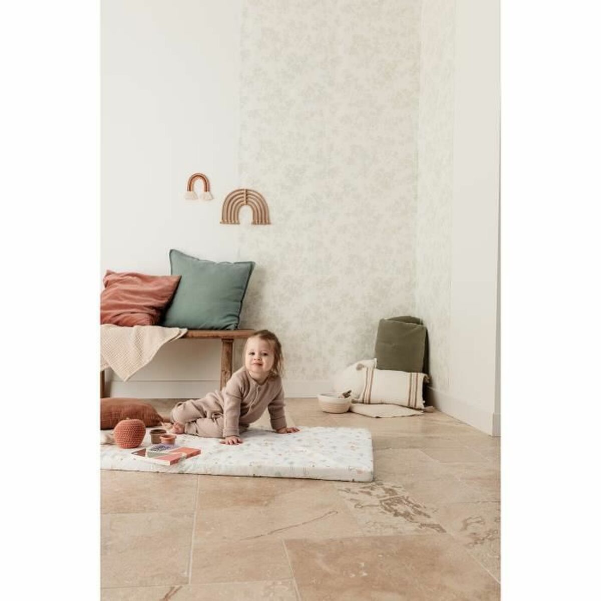 Materasso per culla Tineo Balloons 120 x 60 x 4 cm - Image 6