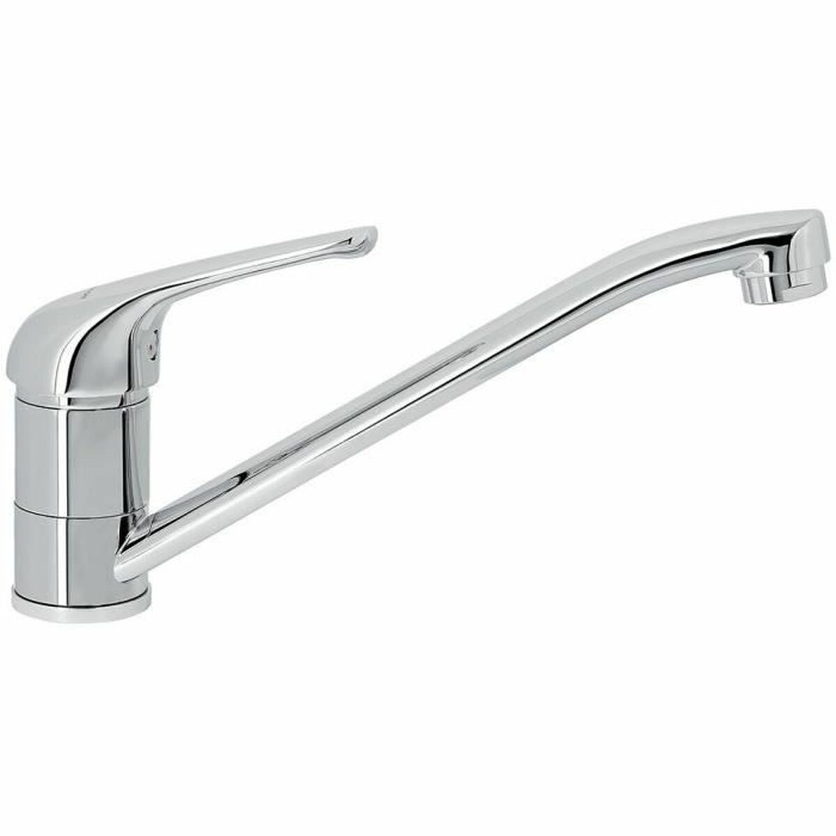 Kitchen Tap Rousseau SUN NF Grigio Argentato