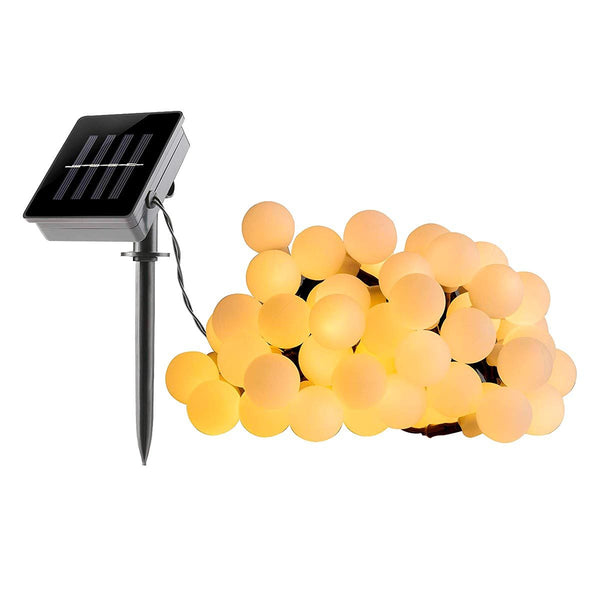 Ghirlanda di Luci LED Lumi Garden BILLY SPHERICAL 60 LEDS Nero noir 1 W