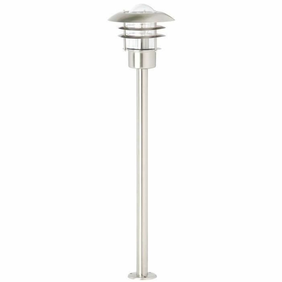 Lampada ad energia solare Brilliant Terrence Trasparente Argentato 60 W