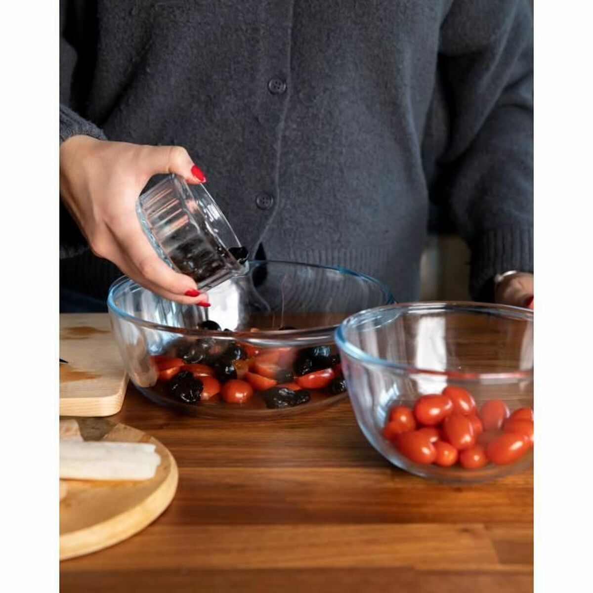 Casseruola con coperchio Pyrex Essentials 23 x 11 x 27 cm Trasparente Vetro 32 L - Image 4