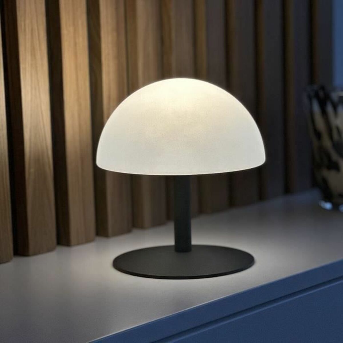 Lampada da tavolo Lumisky Neptune Rock Grigio scuro Plastica - Image 3