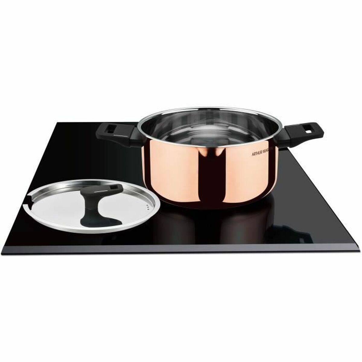 Casseruola Arthur Martin AM945GT Grigio Ø 24 cm 2,4 L 40 x 16 x 29 cm 2 Pezzi