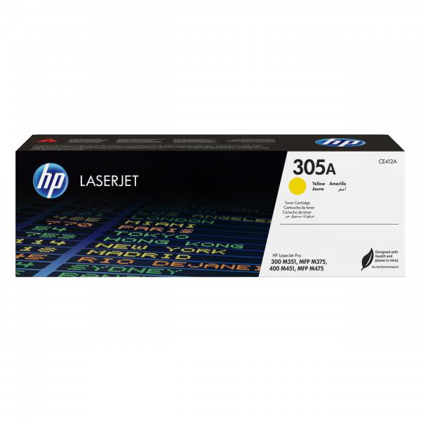 Toner Originale HP 305A Giallo