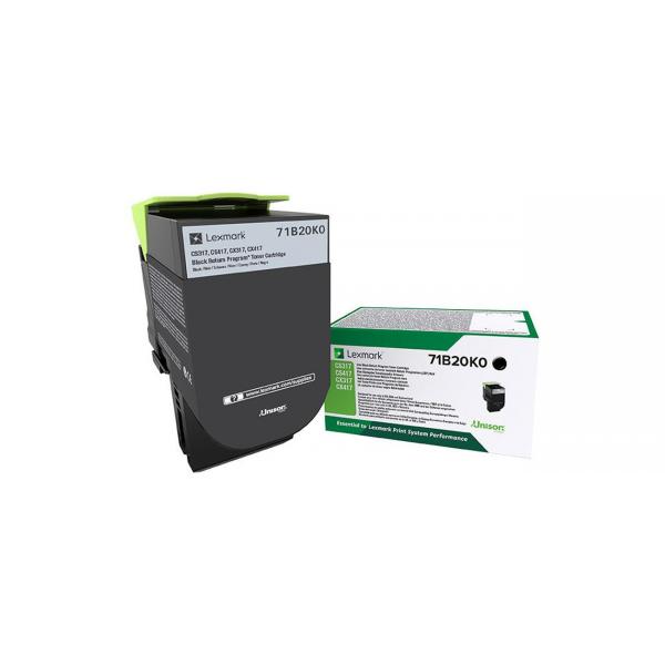 Toner Lexmark Nero