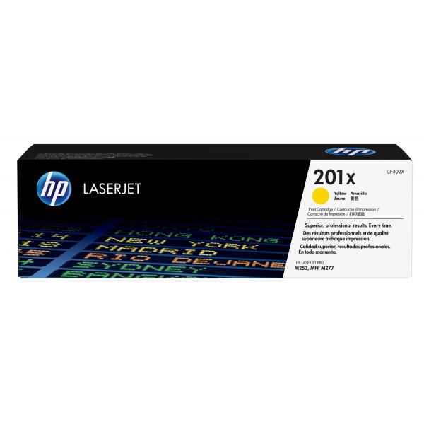 Toner Originale HP CF402X Giallo Nero