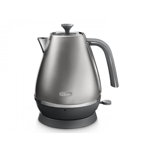 Bollitore DeLonghi KBI2001.S 2000 W 1,7 L Argentato Cromo Metallo