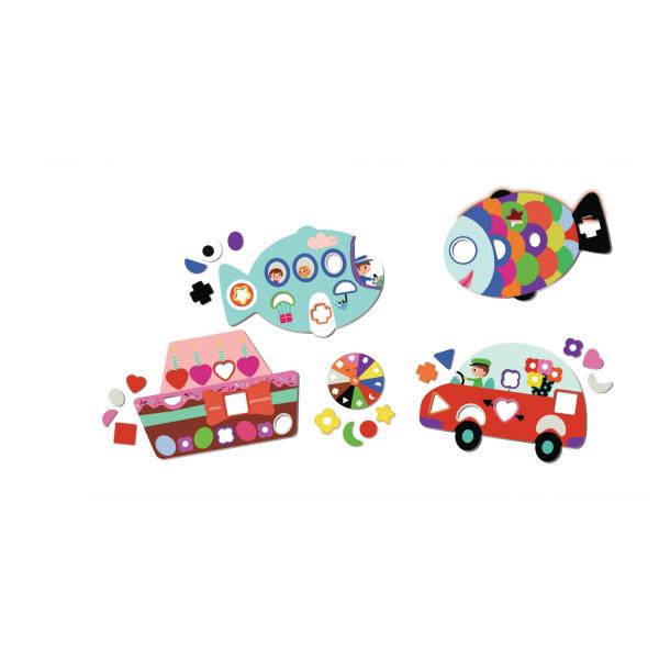 Giocattolo pensile per Culla Ravensburger Formes et couleurs
