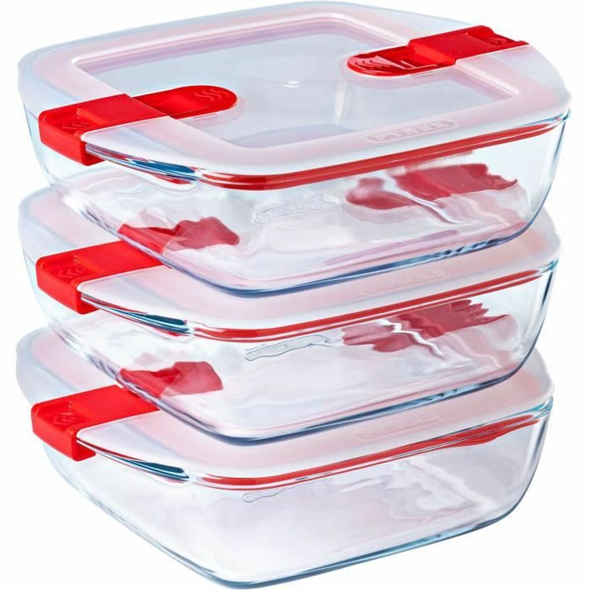 Contenitore per Conservare gli Alimenti Pyrex Cook & Heat 1 L Trasparente