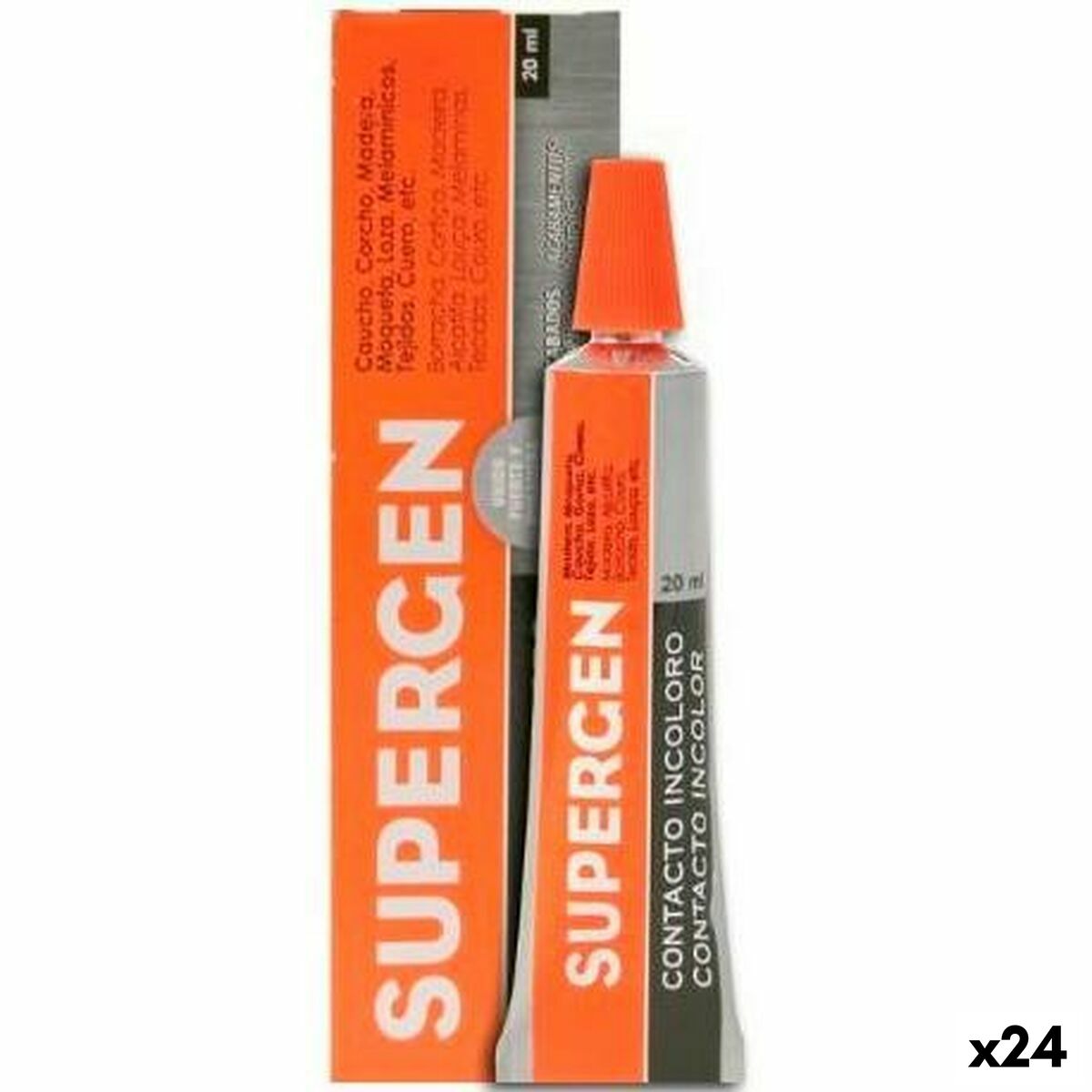 Adesivo di contatto SUPERGEN 20 ml (24 Unità)