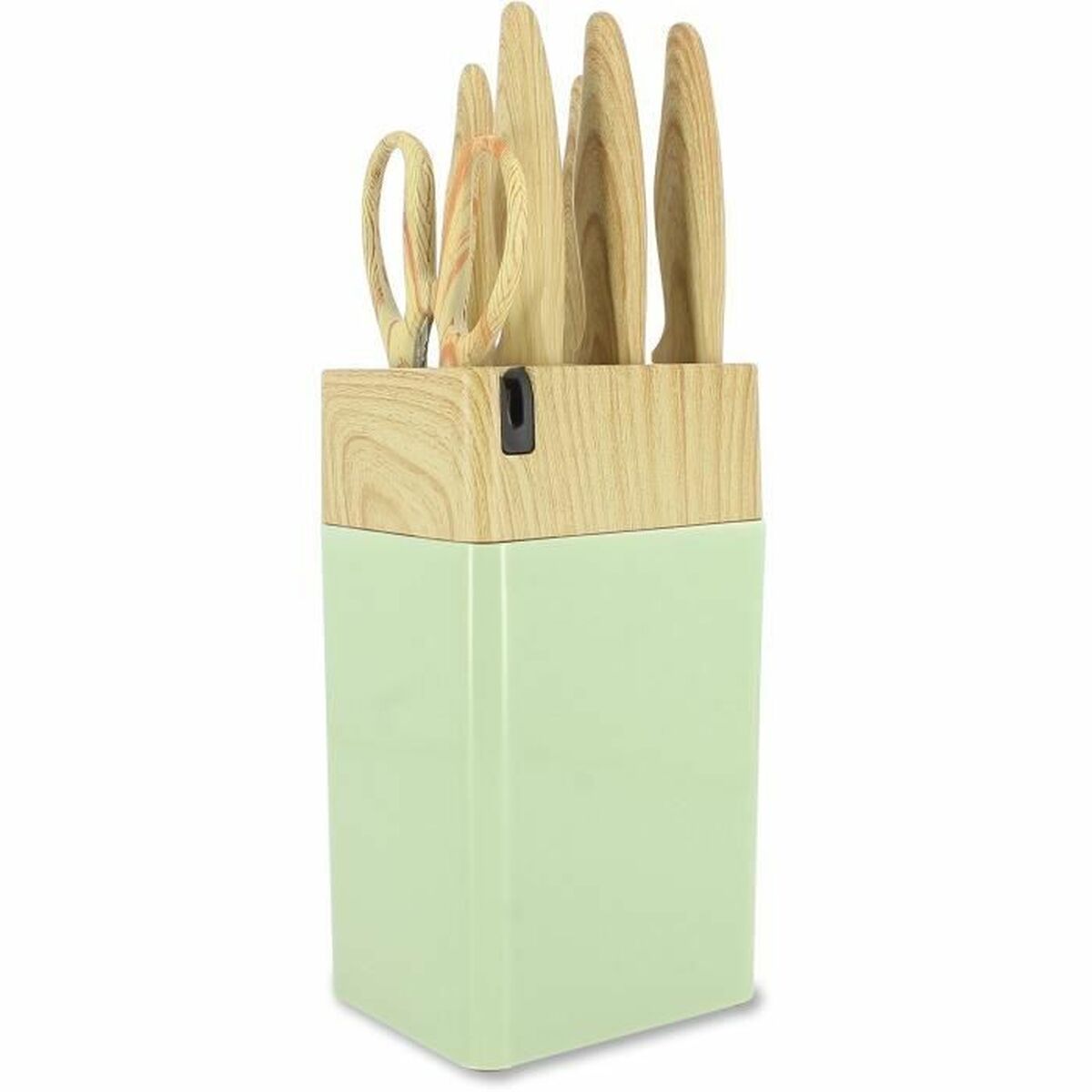 Set di Coltelli Menastyl polipropilene Verde 6 Pezzi (6 Unità)