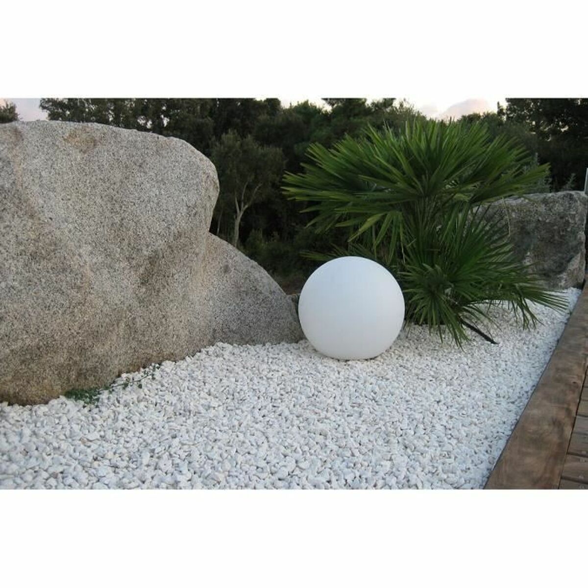 Bola con Luz para Exterior Lumisky Bobby Bianco 11 W E27 220 V Bianco Freddo - Image 5