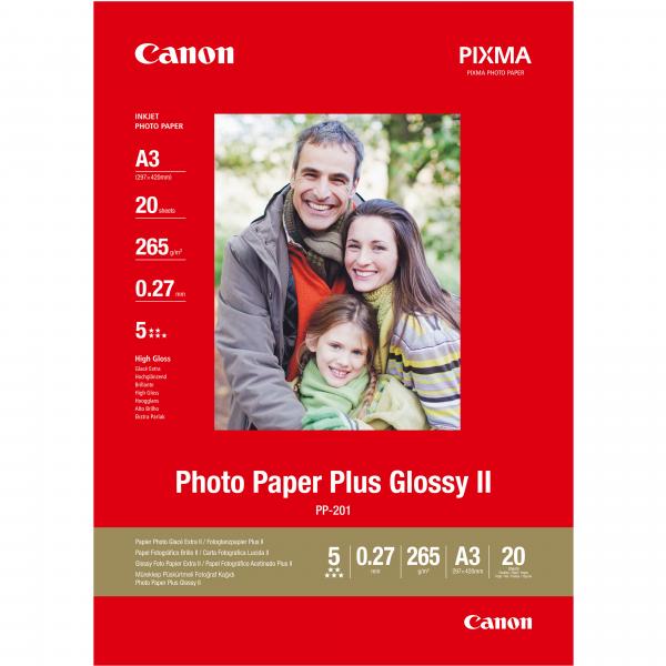 Carta Fotografica Lucida Canon Plus Glossy II A3