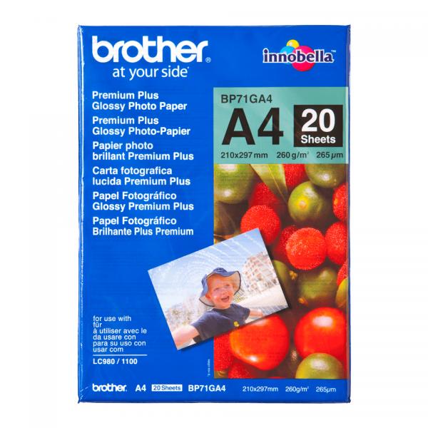 Carta Fotografica Lucida Brother BP71GA4 A4