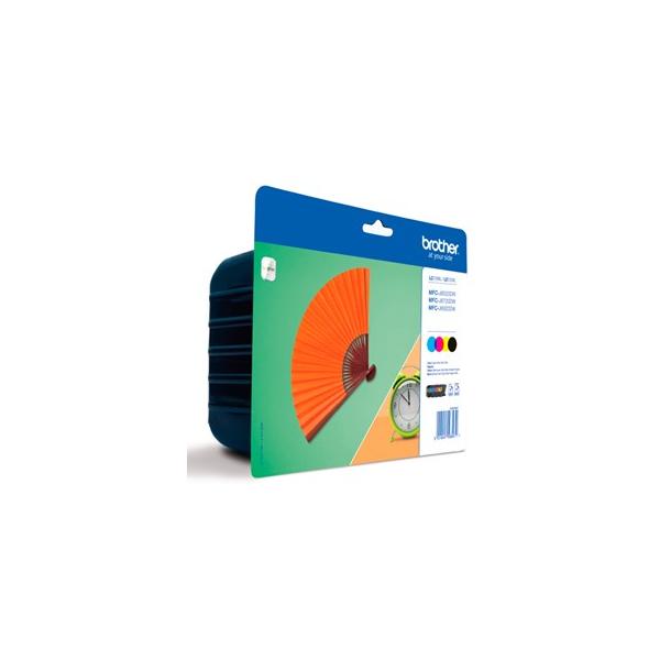 Cartuccia d'inchiostro compatibile Brother LC129XLVALBP Multicolore