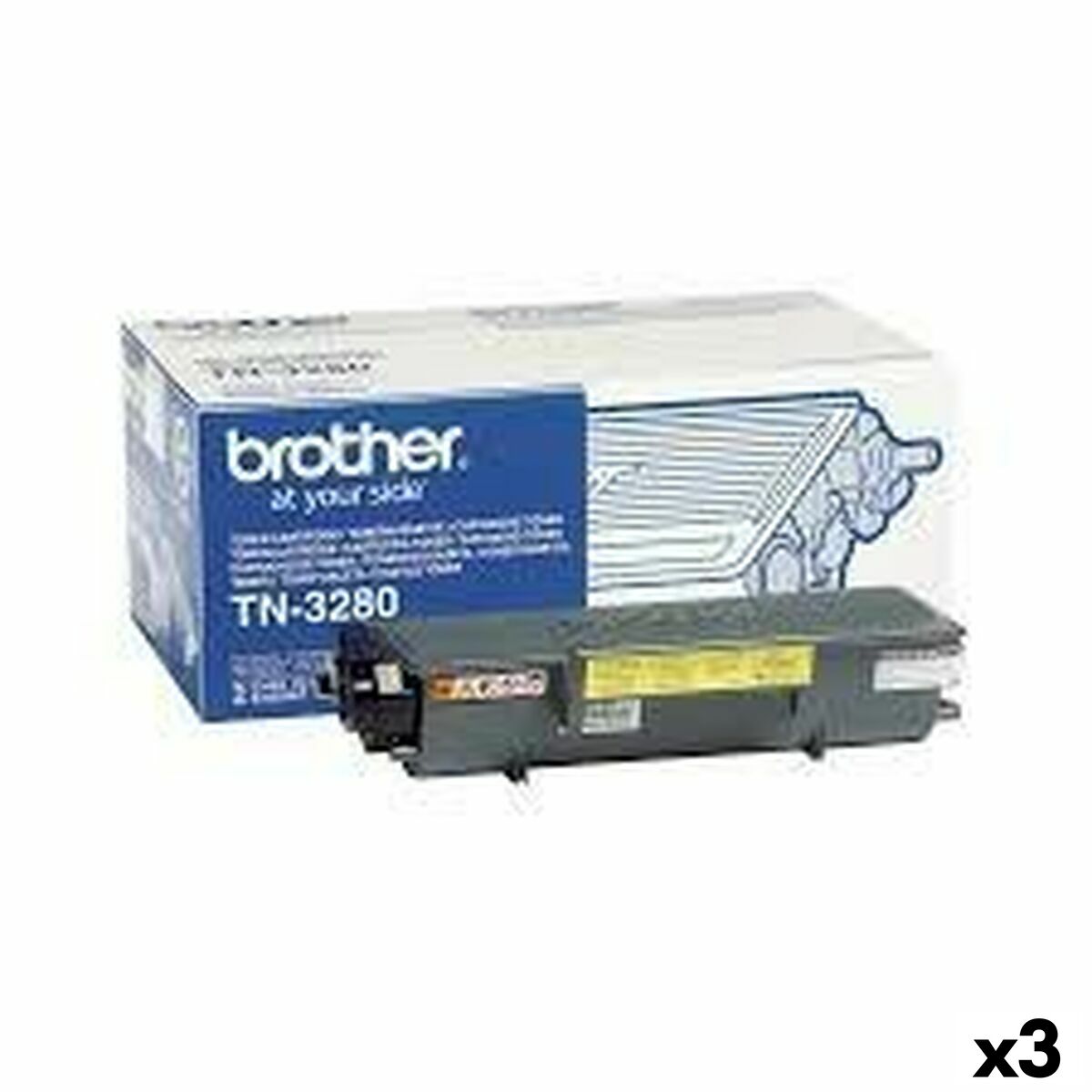 Toner Brother Nero (3 Unità)