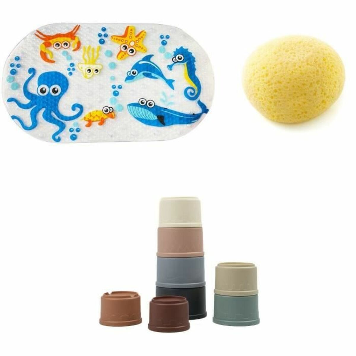 Giocattoli da Bagno ThermoBaby 4 Pezzi