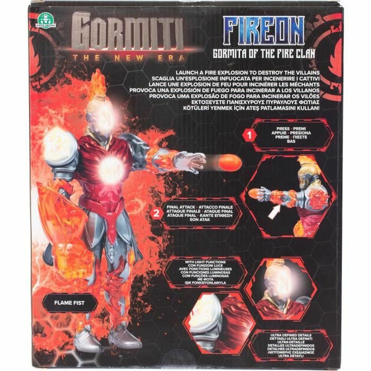 Statuetta Articolata Gormiti Fireon 27 cm - Image 4