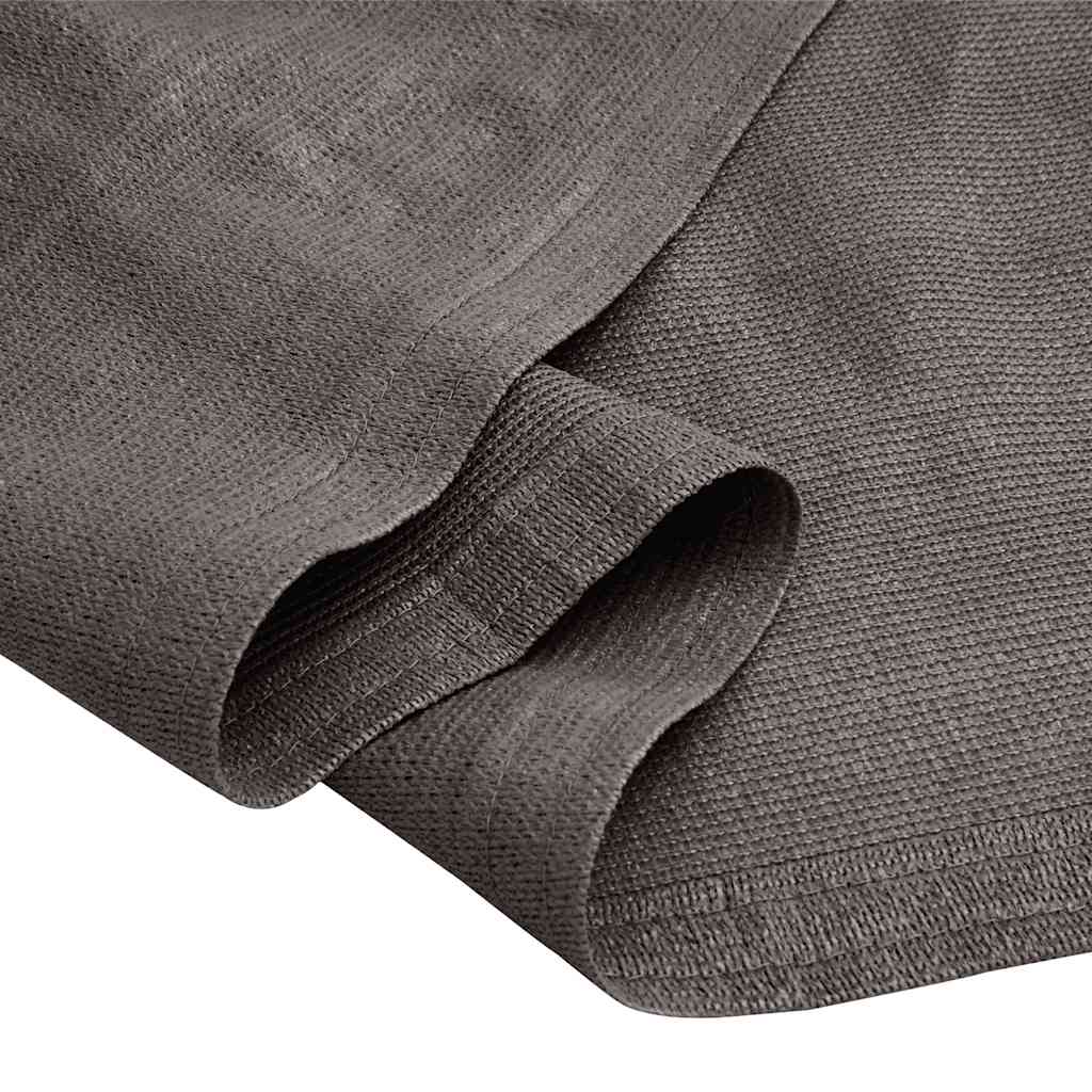 vidaXL Tapis de tente 250 x 500 cm Anthracite - Image 6