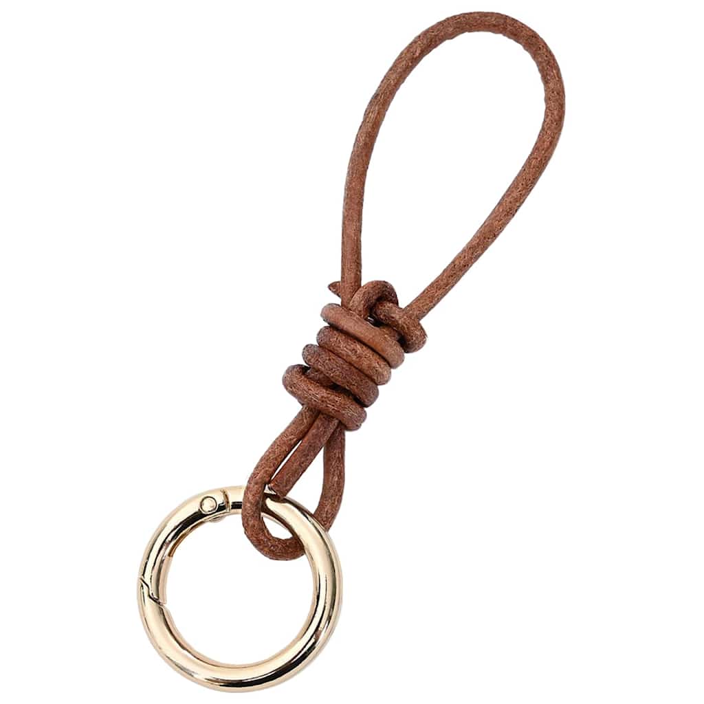 vidaXL Leder Schnur Hellbraun Ø2,5 mm x 50 m Leder - Image 4