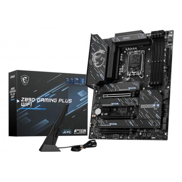 Scheda Madre MSI Z890 GAMING PLUS WIFI Intel Z890 LGA 1851