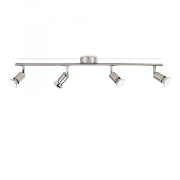 Asta per faretti Philips Limbali Argentato GU10 50 W