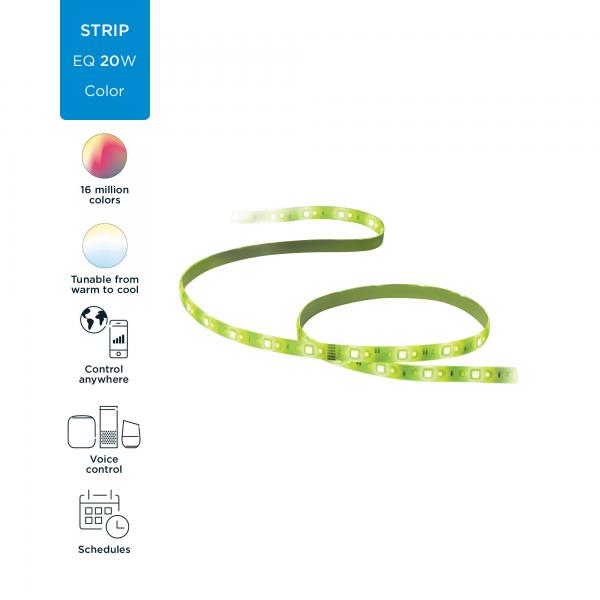 Strisce LED Philips Wiz 1600 lm - Image 3