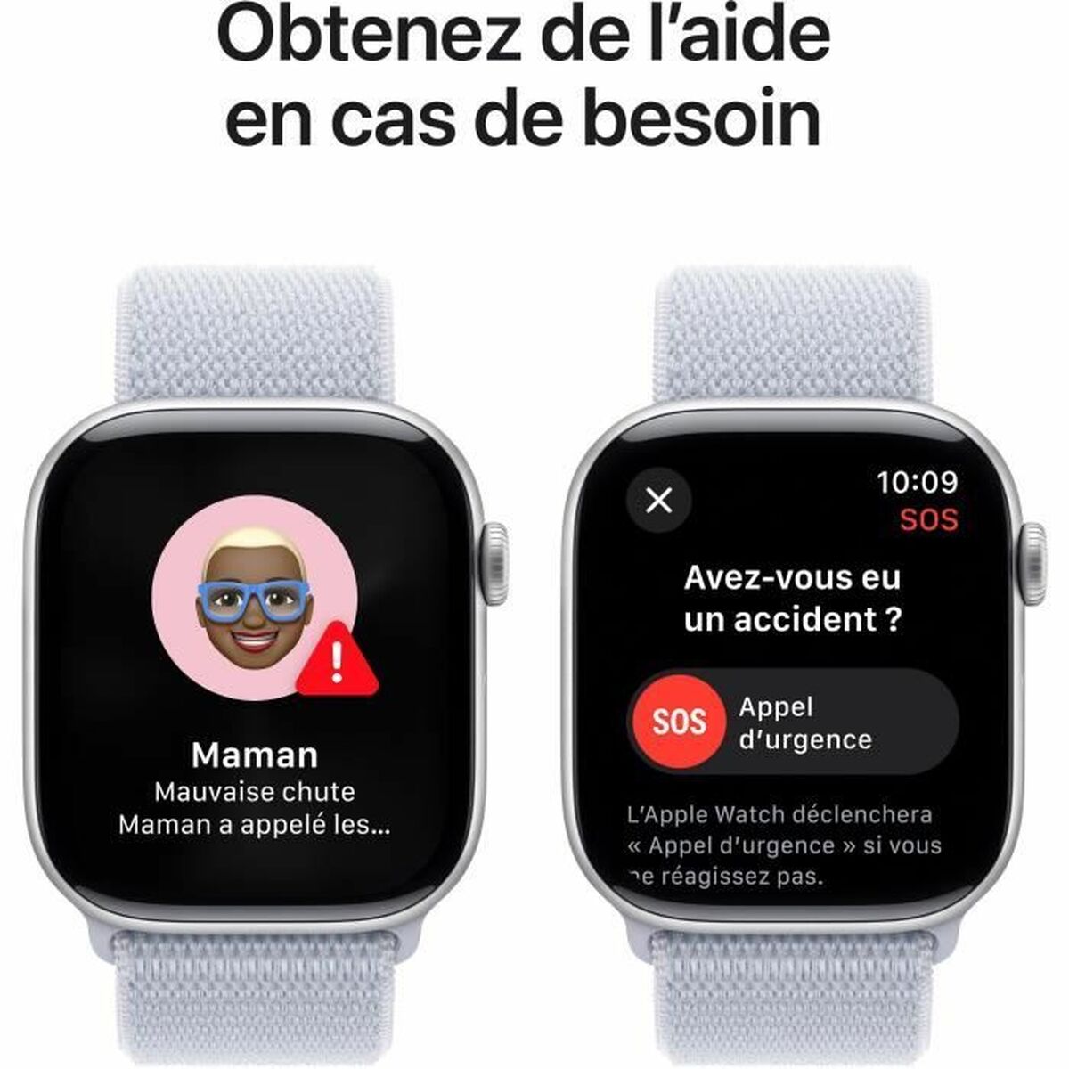 Smartwatch Apple Watch Series 10 Azzurro Argentato 46 mm - Image 3