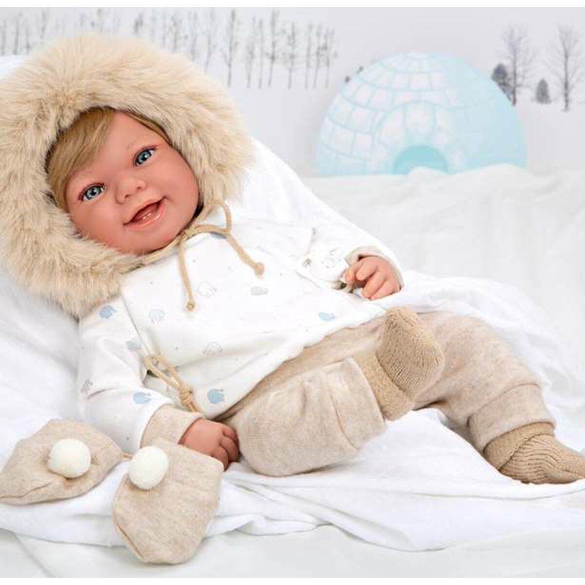 Bambolotto Neonato Arias Zoe 45 cm - Image 6
