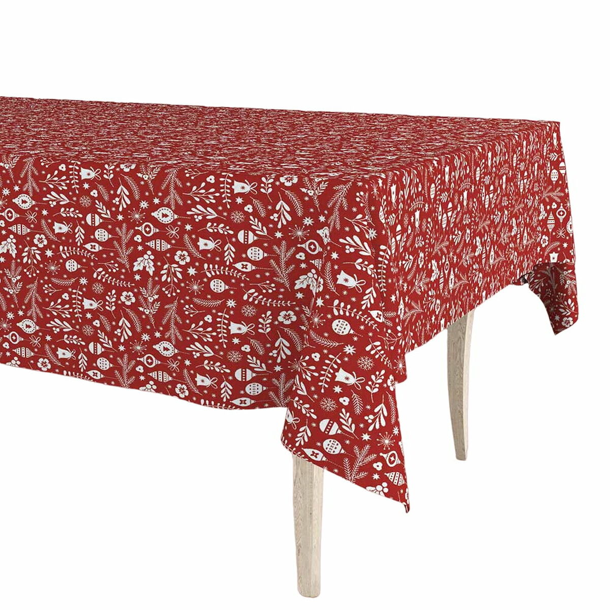 Rotolo di tovaglia Exma Gomma Rosso Natale 140 cm x 25 m