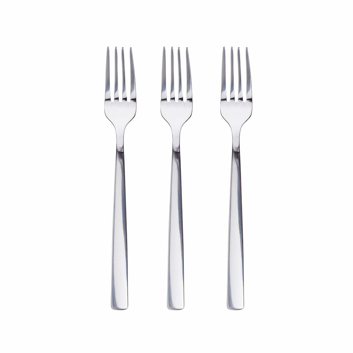Set di Forchette da Dolce San Ignacio Earth SG7782 Acciaio inossidabile Brillante (3 Unità)