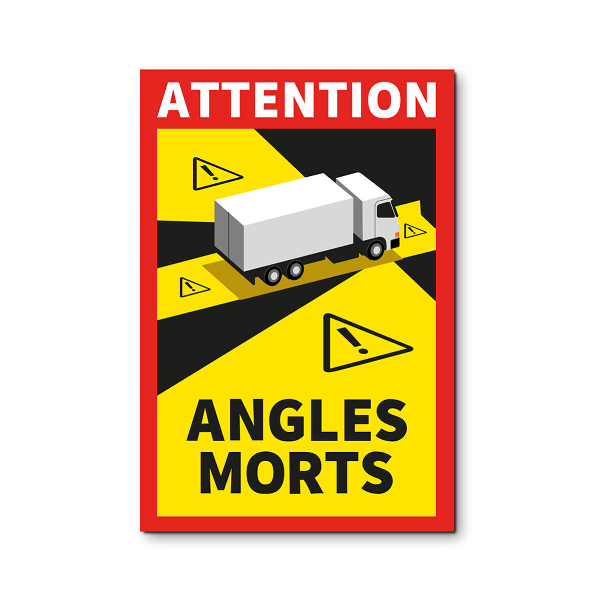 Adesivi EDM 02188 Angles Morts 17 x 25 cm Camion 3 Unità