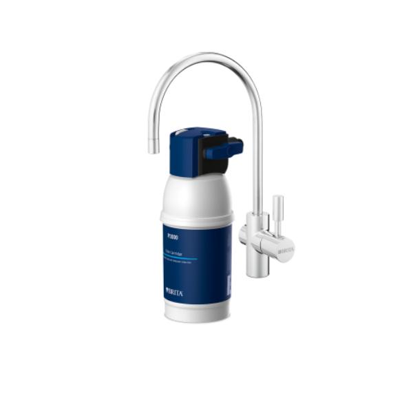 Eco-rubinetto con Filtro Purificatore d'Acqua Brita MyPure P1 1025434 Metallo