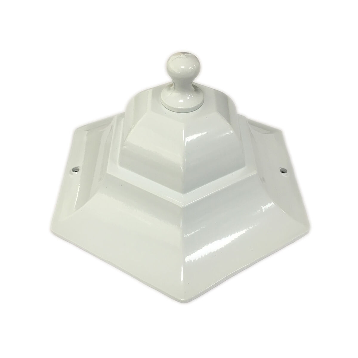 Pezzi di ricambio EDM 00951 Paris Bianco Alluminio Ricambio Lanterna