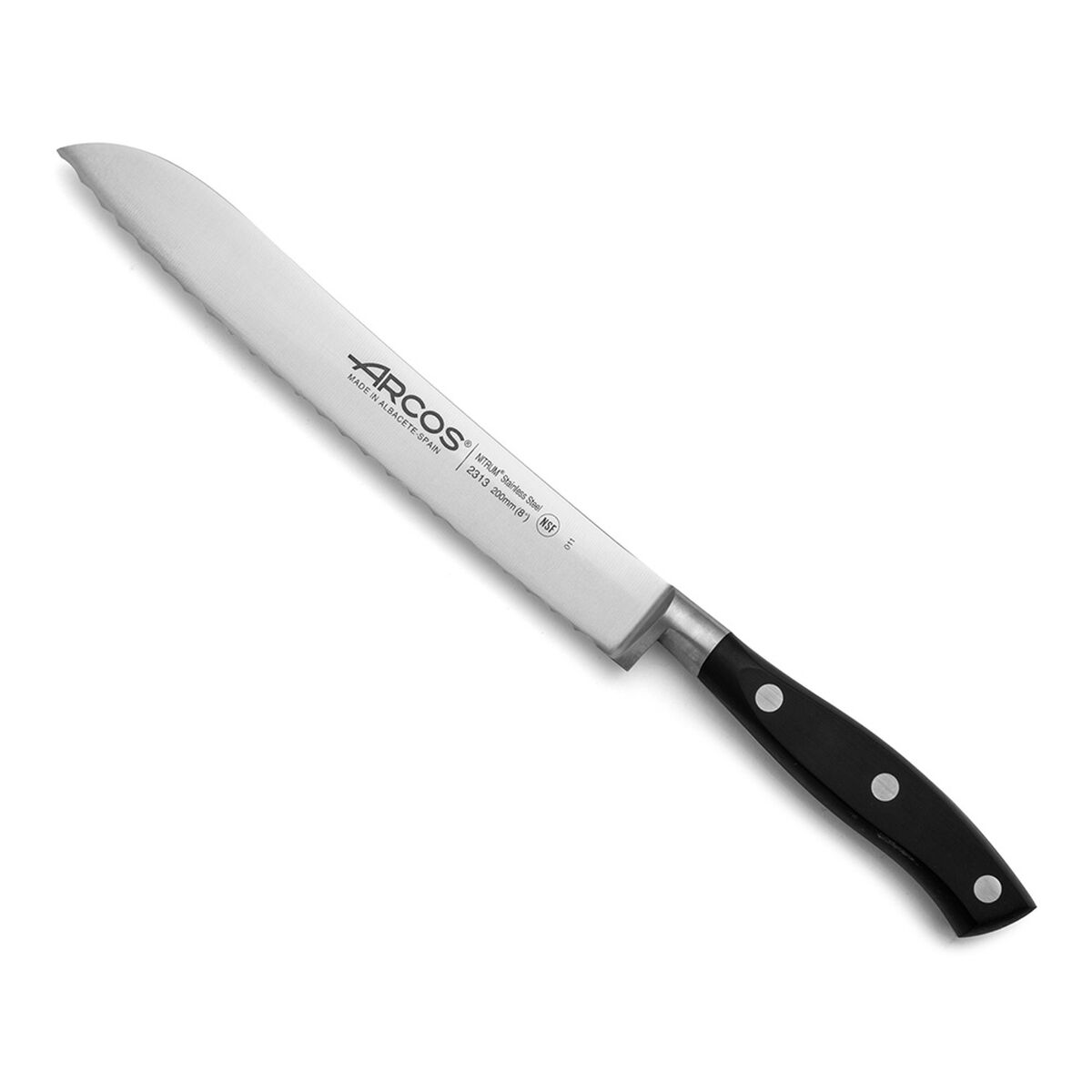 Coltello per il Pane Arcos serie riviera Acciaio 20 cm