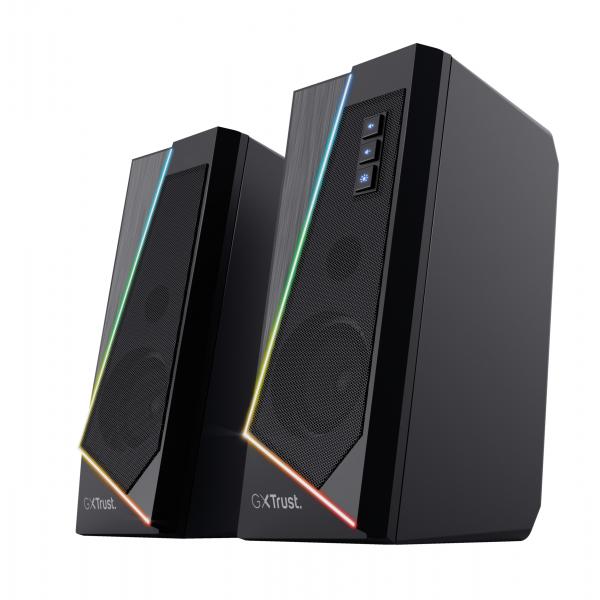 Altoparlanti per Giochi Trust GXT 609 Zoxa Nero 12 W