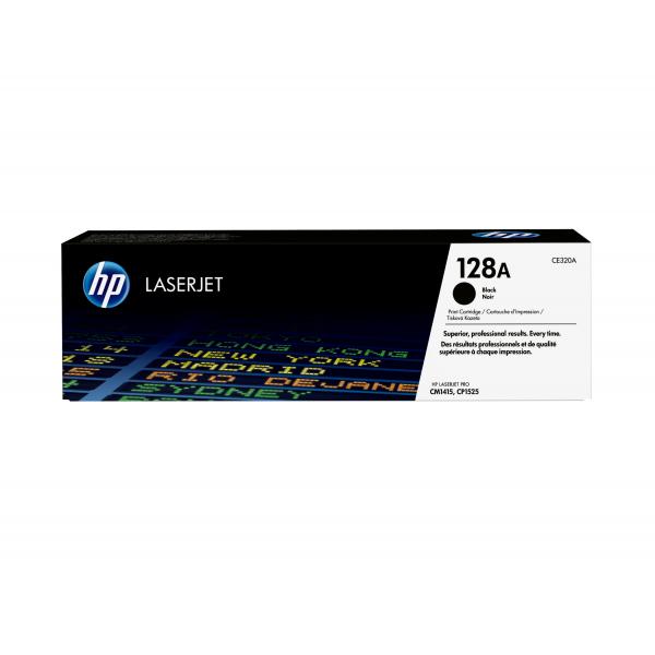 Toner Originale Hewlett Packard CE320A               Nero