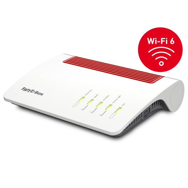 Router Fritz! 20002999 WiFi 6 5 GHz Bianco
