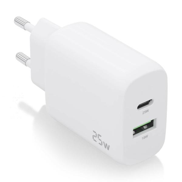 Caricabatterie da Parete Aisens A110-0758 Bianco 25 W 50 W