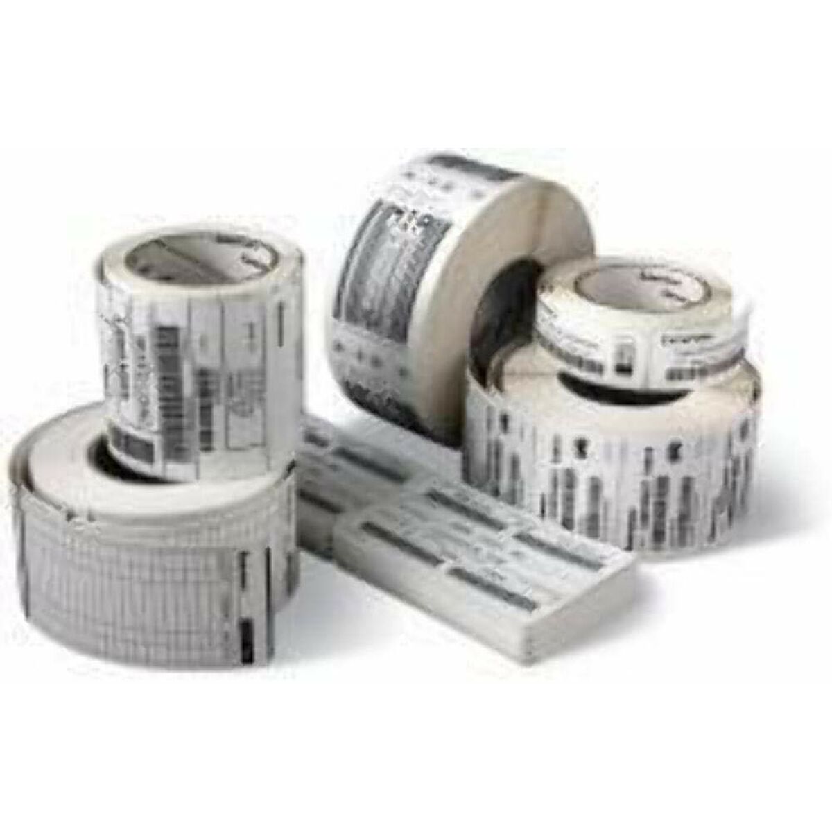 Etichette per Stampante Zebra 76089 Bianco Rettangolare