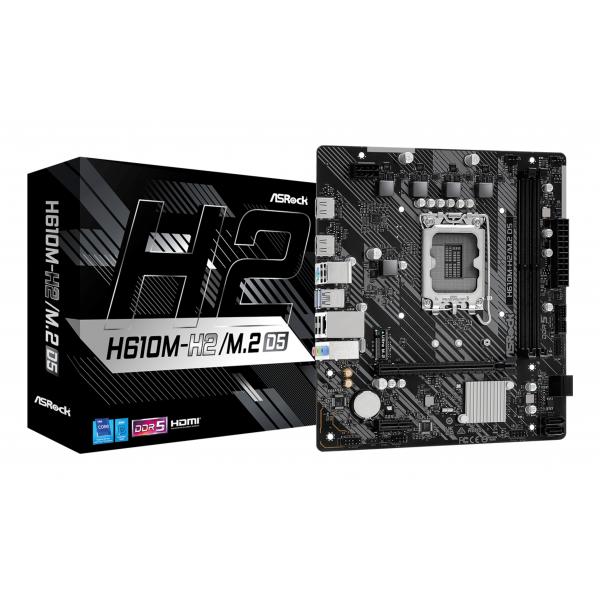 Scheda Madre ASRock 90-MXBML0-A0UAYZ LGA 1700 INTEL H610