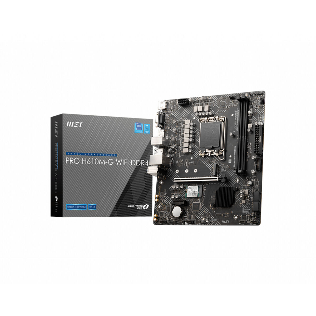 Scheda Madre MSI PRO H610M-G WIFI DDR4 INTEL H610 LGA 1700