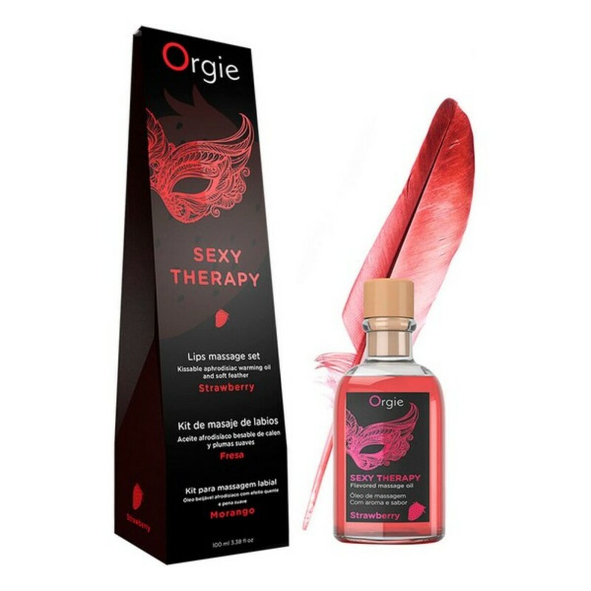 Kit Piacere Grande Orgie Fragola 2 Pezzi