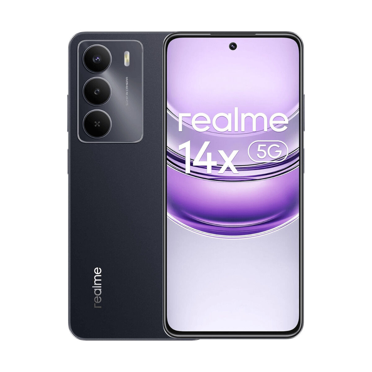 Smartphone Realme 14X 5G 6-128 BK Octa Core 6 GB RAM 128 GB Nero 6,67"