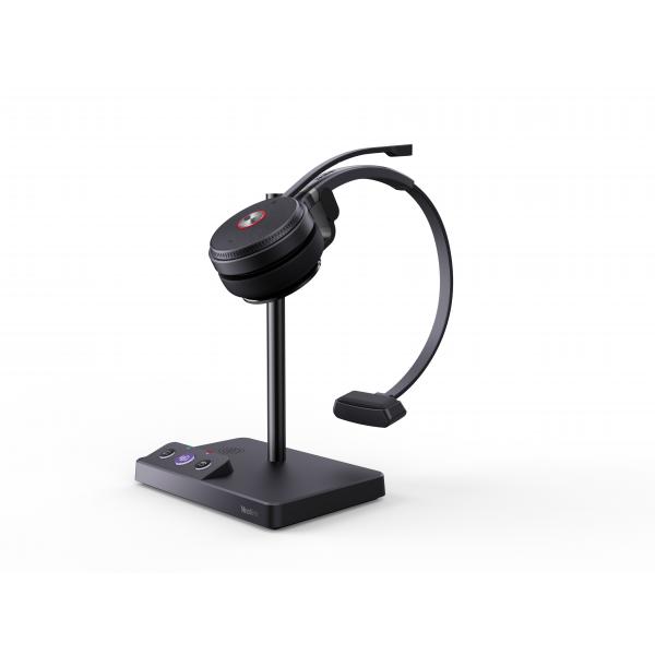 Auricolari con Microfono Yealink WH62 Mono Teams Nero Rosso