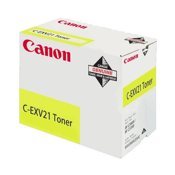 Canon C-Exv 21 - Giallo - Originale - Cartuccia Toner