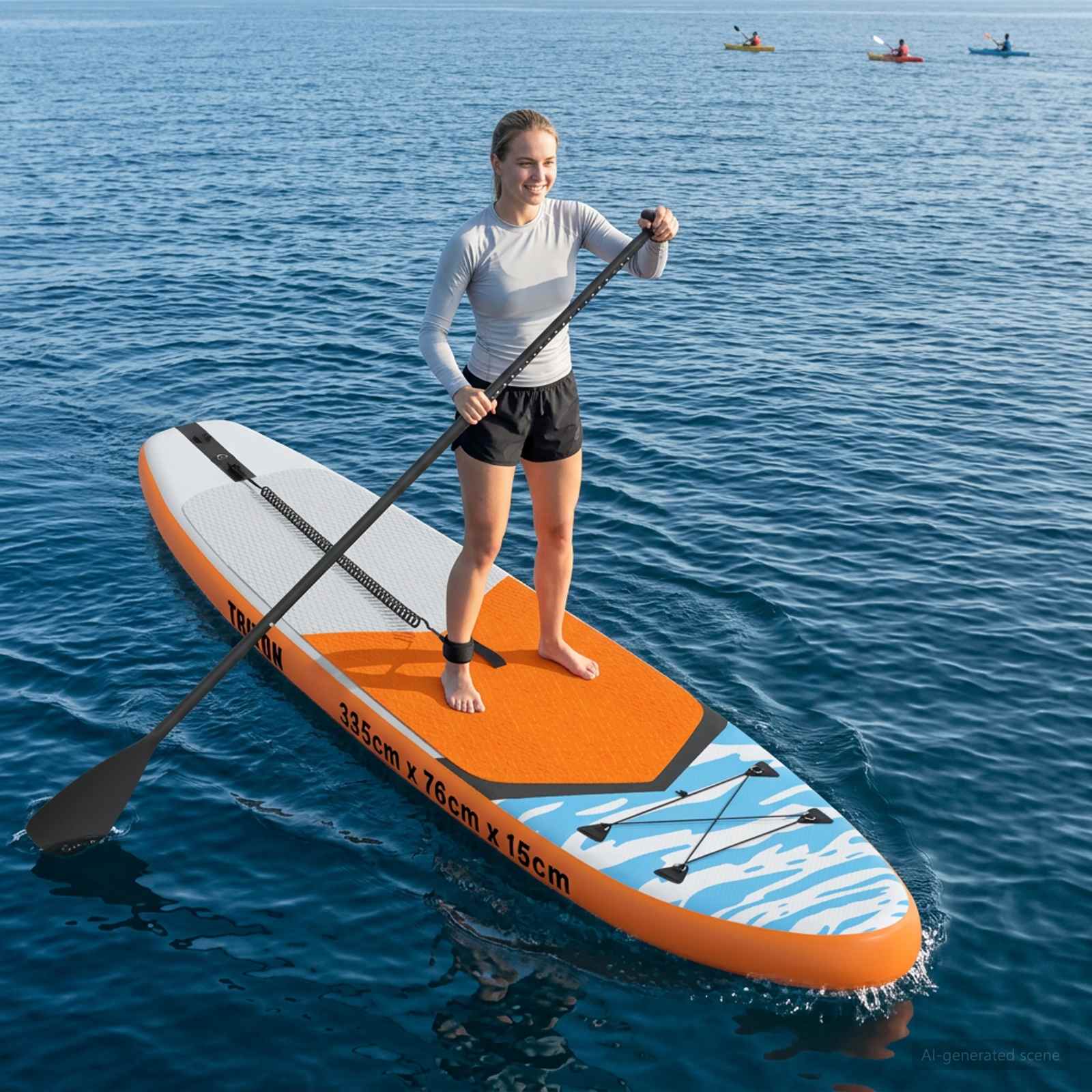 Tavola Da Paddle Gonfiabile Triton 335 X 76 X 15 Cm Blu Per