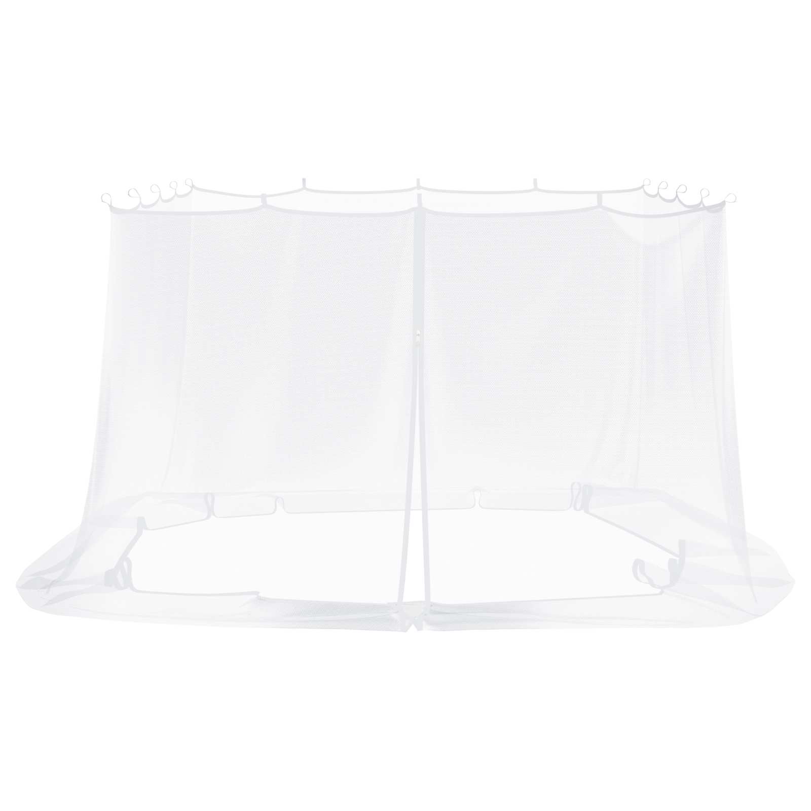 Zanzariera Per Gazebo 220 Mesh Bianco 4 X 3 X 2 Cm Poliestere - Image 4