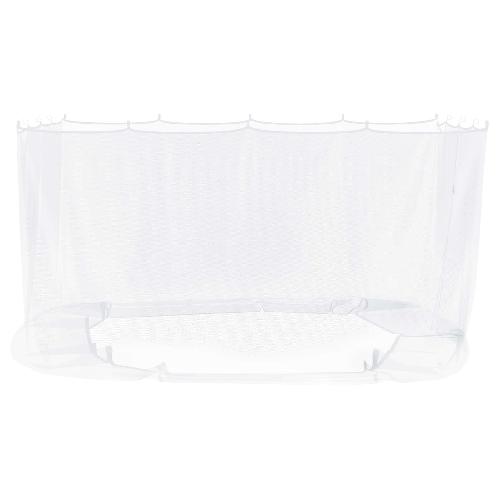 Zanzariera Per Gazebo 220 Mesh Bianco 4,5 X 3 X 2 M Poliestere - Image 5
